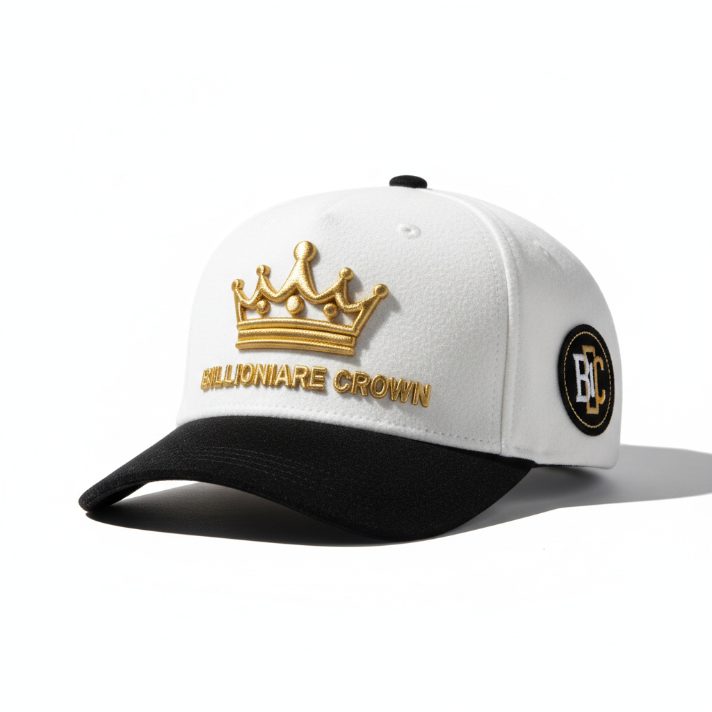 The Billionaire Crown White & Gold Edition front view