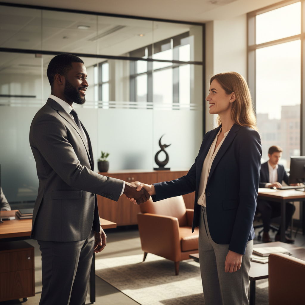 Black professional handshake - Premium Concierge